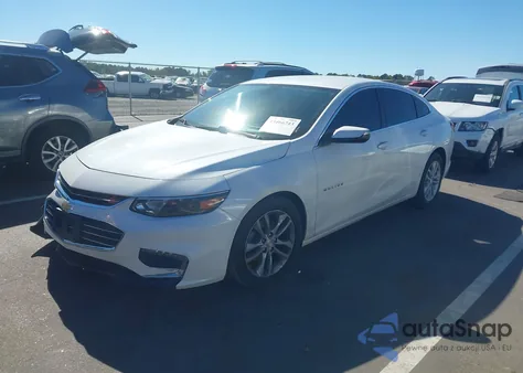 2016 Chevrolet Malibu 1Lt из США, поврежденный, VIN 1G1ZE5ST1GF285241